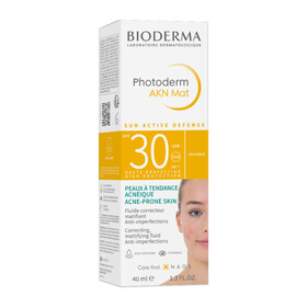 Kem chống nắng Bioderma AKN Mat SPF 30 cho da dầu mụn 40ml