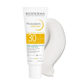 Kem chống nắng Bioderma AKN Mat SPF 30 cho da dầu mụn 40ml