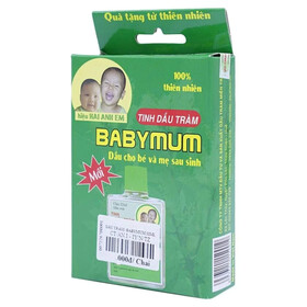 Tinh dầu tràm Babymum 22ml - Giữ ấm, ngừa cảm cúm, giảm sưng ngứa