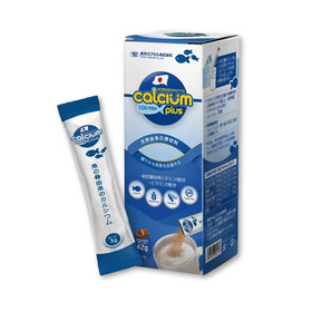 Calcium Cá Tuyết Plus - Bột canxi cá tuyết vị socola Nhật Bản (Hộp x 14 gói)