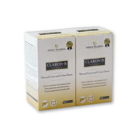 Claron-B - Viên uống giải độc, hạ men gan, thanh lọc cơ thể (Hộp x 60 viên)