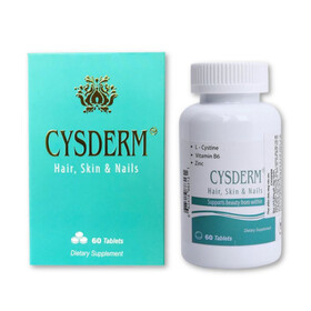 Cysderm - Viên uống chống rụng tóc, giúp mọc tóc (Hộp x 60 viên)