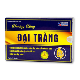 Đại Tràng Phương Đông - Viên uống điều trị viêm đại tràng cấp và mãn tính (Hộp x 10 viên)