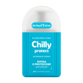 Dung dịch vệ sinh Chilly Protect kháng khuẩn xanh dương (200ml)