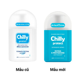 Dung dịch vệ sinh Chilly Protect kháng khuẩn xanh dương (200ml)