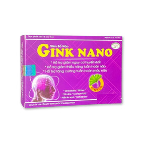 Gink Nano - Viên bổ não (Hộp x 100 viên)