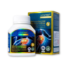 Vitatree Glucosamine 1500 Plus Shark Cartilage - Viên uống duy trì chức năng khớp (Hộp x 100 viên)
