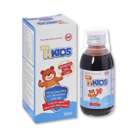 HKids - Siro kích thích ăn ngon, tăng đề kháng cho trẻ (120ml)