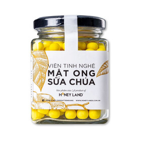 Honeyland - Viên tinh nghệ mật ong tăng cường đề kháng, sức khỏe (Chai x 120gr)