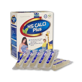 Hs Calci Plus - Ống uống bổ sung canxi (Hộp x 20 ống)