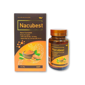 Nacubest Nano Curcumin - Bột hỗ trợ dạ dày (50g)