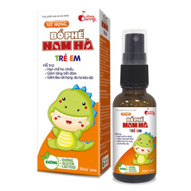 Bổ phế Nam Hà - Xịt họng trẻ em (Hộp x 30 viên)