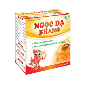 Ngọc Dạ Khang - Hỗ trợ người bị viêm loét dạ dày, tá tràng (Hộp x 20 gói)