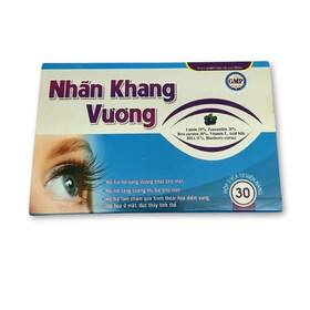 Nhãn Khang Vương - Viên uống hỗ trợ tăng cường thị lực (Hộp x 30 viên)
