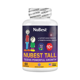 NuBest Tall 10+ hỗ trợ phát triển chiều cao cho trẻ (Chai 60 viên)