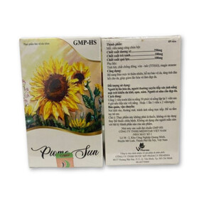 Piome Sun - Viên uống chống nắng (Hộp x 60 viên)