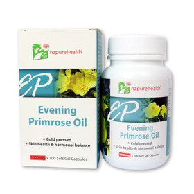Evening Primrose Oil NzPurehealth - Viên uống dầu hoa anh thảo (Hộpx 100 viên)