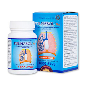 Pulmasol Plus Fuma - Viên uống hỗ trợ giảm ho, giảm đờm (Hộp x 30 viên)
