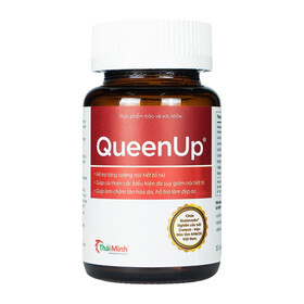 QueenUp Thái Minh - Viên uống hỗ trợ tăng cường nội tiết tố nữ (Hộp x 30 viên)