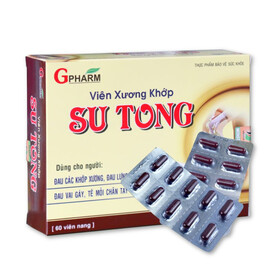 Viên xương khớp Su Tong - Hỗ trợ giảm nhức mỏi chân tay (Hộp x 60 viên)