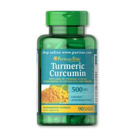 Turmeric Curcumin 500mg - Tinh chất nghệ phòng chống và hỗ trợ điều trị ung thư (Hộp x 90 viên)