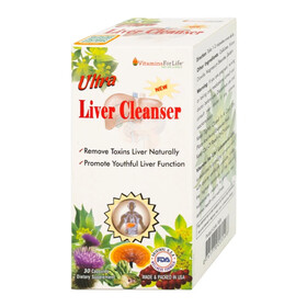 Ultra Liver Cleanser: Hỗ trợ giải độc gan, bảo vệ và tăng cường chức năng gan