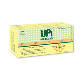 Upi - Men tiêu hoá giúp tăng cường sức khỏe đường tiêu hóa (Hộp x 10 gói)