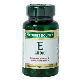 Viên uống vitamin e 400iu Nature's Bounty - Hỗ trợ chống oxy hóa, làm chậm lão hóa da