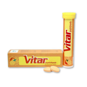 Vitar Multivitamin - Viên sủi bổ sung vitamin (Tuýp x 20 viên)