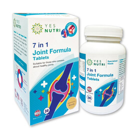 Yes Nutri 7 in 1 - Viên uống đau nhức khớp chân, tay, nhập khẩu từ Mỹ (Hộp x 30 viên)