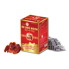 Viên Ăn Ngủ Ngon Linh Chi HQ GOLD - Hỗ trợ tiêu hóa và giấc ngủ ngon (Hộp 50 viên)