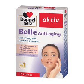 Belle Anti-aging – Viên uống hỗ trợ làm đẹp da, bổ sung vitamin và khoáng chấtBelle Anti-aging – Viên uống hỗ trợ làm đẹp da, bổ sung vitamin và khoáng chất
