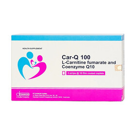 Viên uống Car-Q 100 Dankos - Hỗ trợ sức khỏe tim mạch, giảm nguy cơ biến