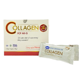 Bột uống Collagen FCP AK-G – Hỗ trợ đàn hồi da, chống lão hóa hiệu quả