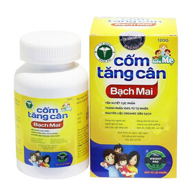 Cốm tăng cân Bạch Mai New – Giúp giảm mệt mỏi, hỗ trợ tăng cân hiệu quả
