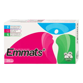 Viên uống Emmats TW3 hỗ trợ giảm nguy cơ lão hóa và cải thiện nội tiết tố (Hộp 20 viên)