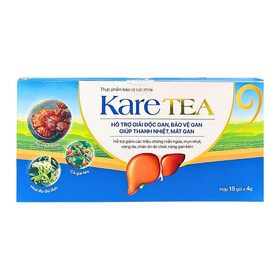 Thực phẩm bảo vệ sức khoẻ KARE TEA giải độc gan, thanh nhiệt, bổ gan (Hộp 15 gói)