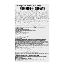 Neo Kids Growth - Phát triển chiều cao, tăng cường đề kháng cho trẻ 150ml