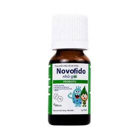 Thực phẩm bảo vệ sức khỏe Novofido - Hỗ trợ giảm rối loạn tiêu hóa ở trẻ (Chai 15ml)