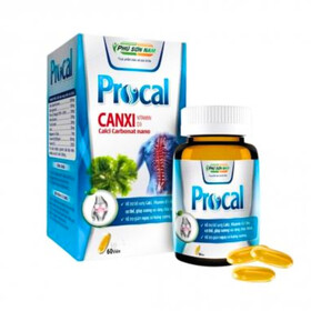 Viên uống Procal bổ sung Canxi và vitamin D giúp xương chắc khoẻ