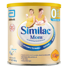 Similac Mom hương Vani 400g – Sữa dinh dưỡng cho mẹ bầu và cho con bú