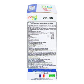 Siro bổ mắt Special Kid Vision - Bảo vệ thị lực cho trẻ em hiệu quả