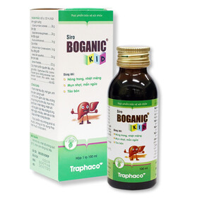Siro Boganic Kid Traphaco - Thanh nhiệt, mát gan, giảm mẩn ngứa