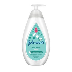 Sữa tắm chứa sữa và gạo Johnson’s Baby 500ml – Dưỡng ẩm, làm sạch dịu nhẹ cho bé