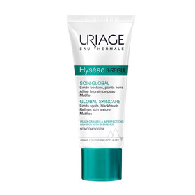 Kem trang điểm ngừa mụn Uriage Hyséac 3-Regul SPF30 - Che khuyết điểm, kiềm dầu hiệu quả (40ml)
