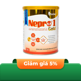 Sữa bột Nepro 1 Gold VitaDairy cung cấp dinh dưỡng dành cho người bệnh thận (400g)