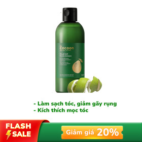 Dầu gội bưởi Cocoon giảm gãy rụng & kích thích mọc tóc (chai 310ml)