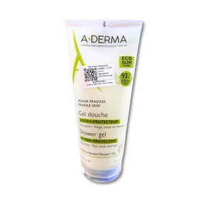 Gel A-Derma Shower Gel Hydra-Protective rửa mặt và tắm gội dịu nhẹ cho da (200ml)