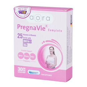 Viên uống PregnaVie Complete bổ sung 25 vi chất bao gồm Lutein & DHA cho Mẹ bầu (Hộp 30 viên)