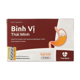 Thực phẩm bảo vệ sức khỏe Bình Vị Thái Minh (20 Viên)